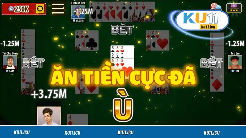 Game Bài KU11 là thiên đường đấu trí nơi hội tụ của những tay chơi bản lĩnh
