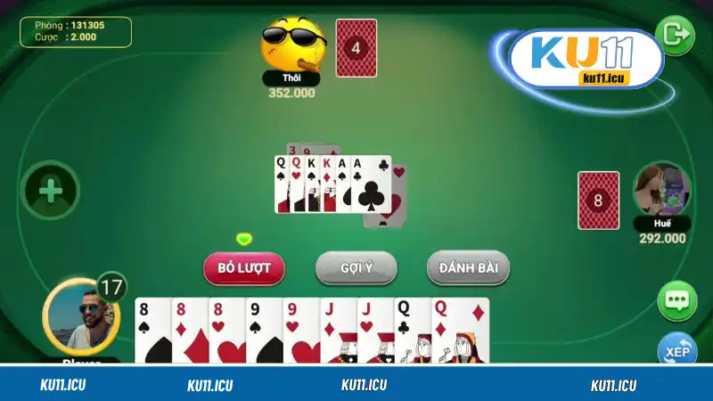 Sức hút của game bài KU11 đến từ sự kết hợp giữa các trò chơi quen thuộc và giao diện hiện đại